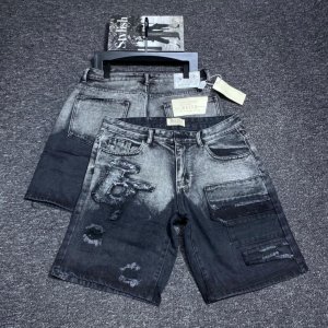 beito-patched-ripped-shorts