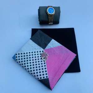 polka geo fabric