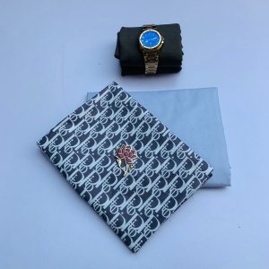 monogram link fabric
