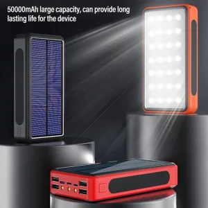 Solar power bank 50000mAh